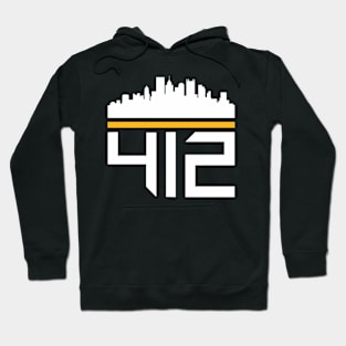 Pittsburgh Skyline 412 Hoodie